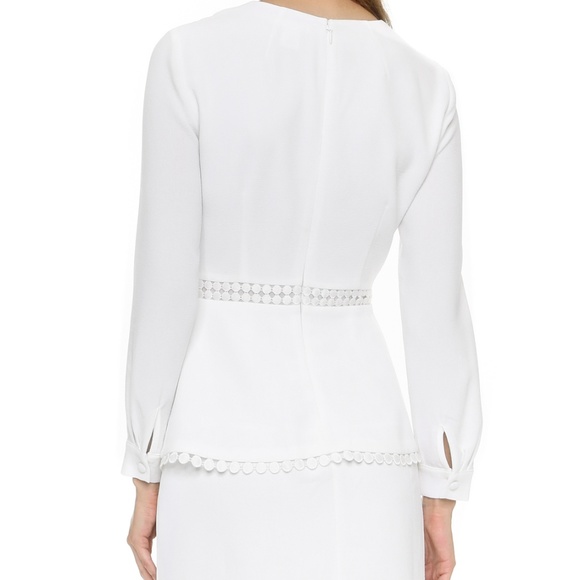 Club Monaco Terrona Dress White Size 4 - Picture 5 of 7